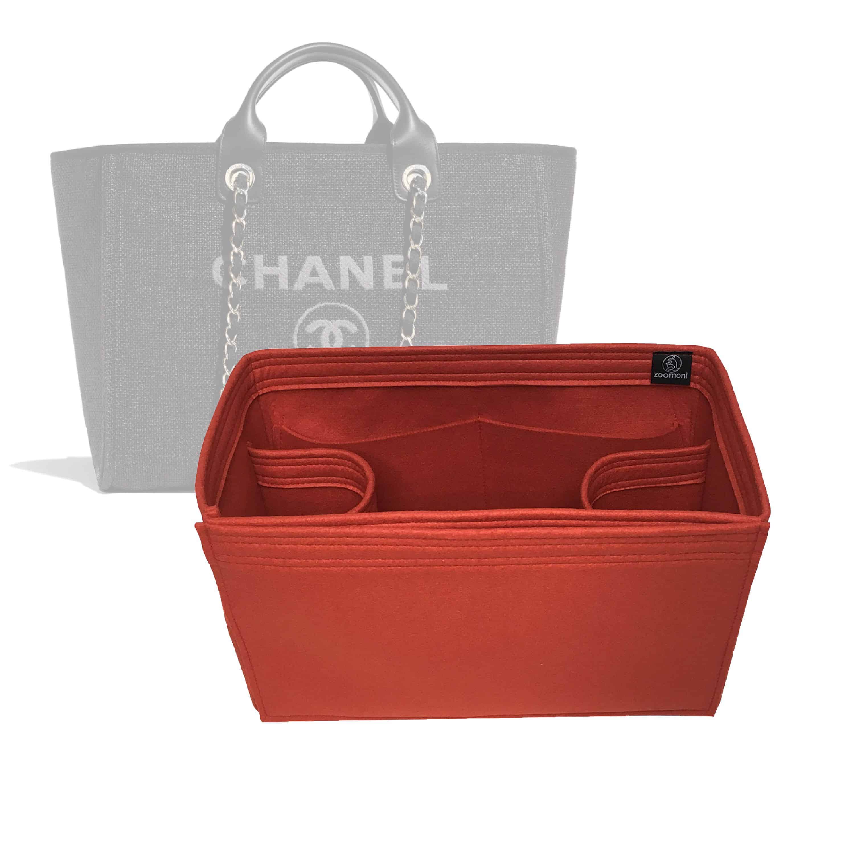Bag Organizer for Chanel Deauville Medium Tote (Fixed Zipper Top