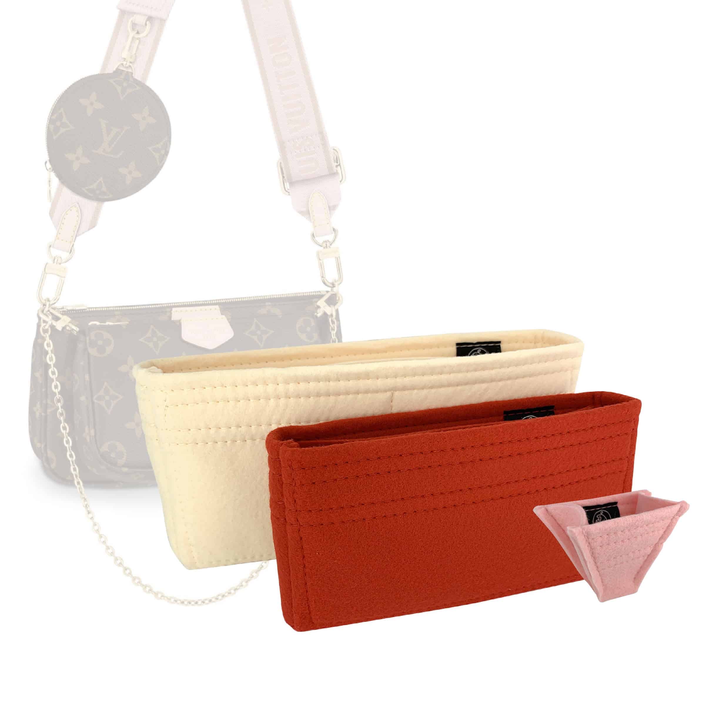 Mini Pochette Accessoires Felt Insert Organizer (Handmade For LV MINI  Pochette)