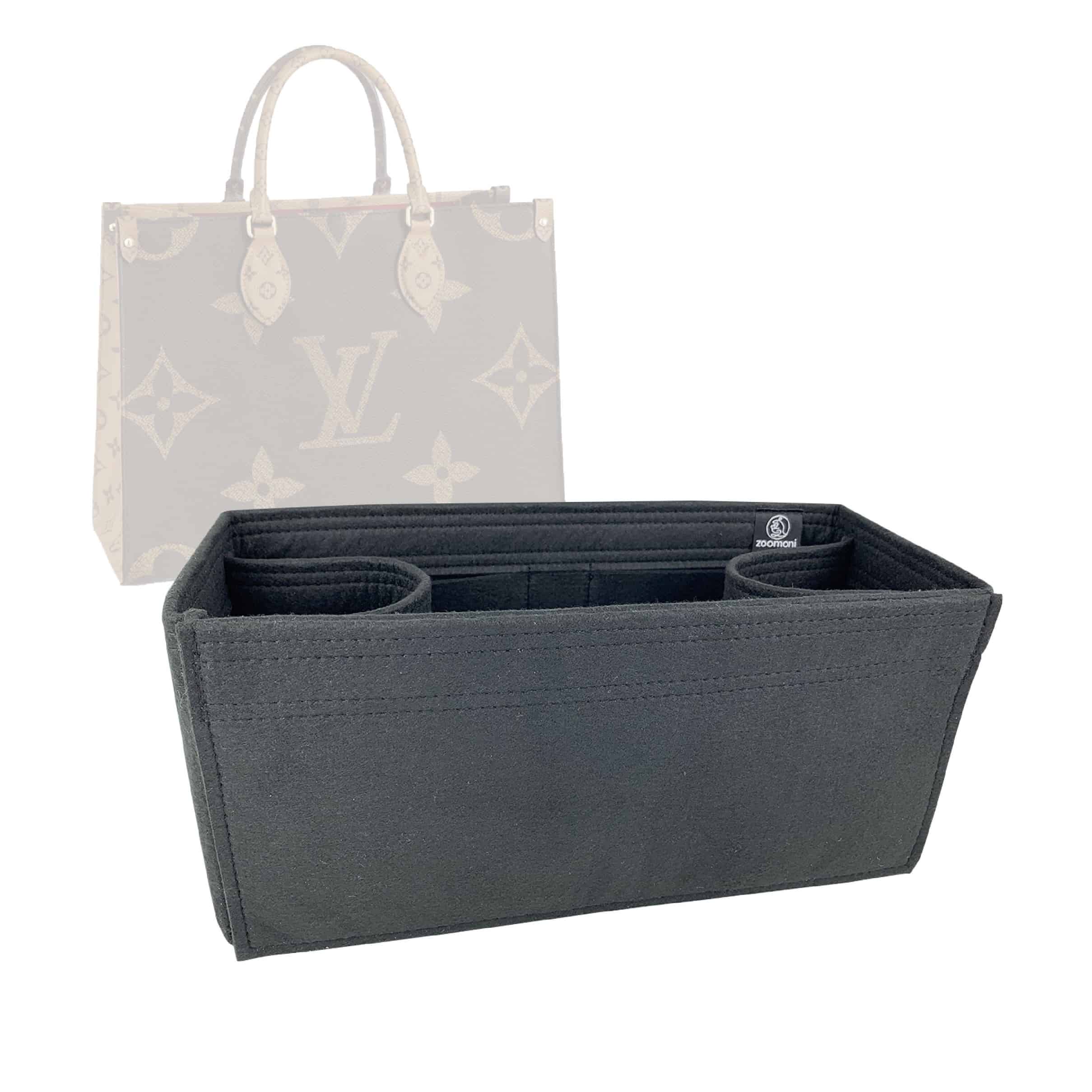 Louis Vuitton Onthego Purse Organizer Insert, Bag Organizer with Single  Bottle and Pen Holders