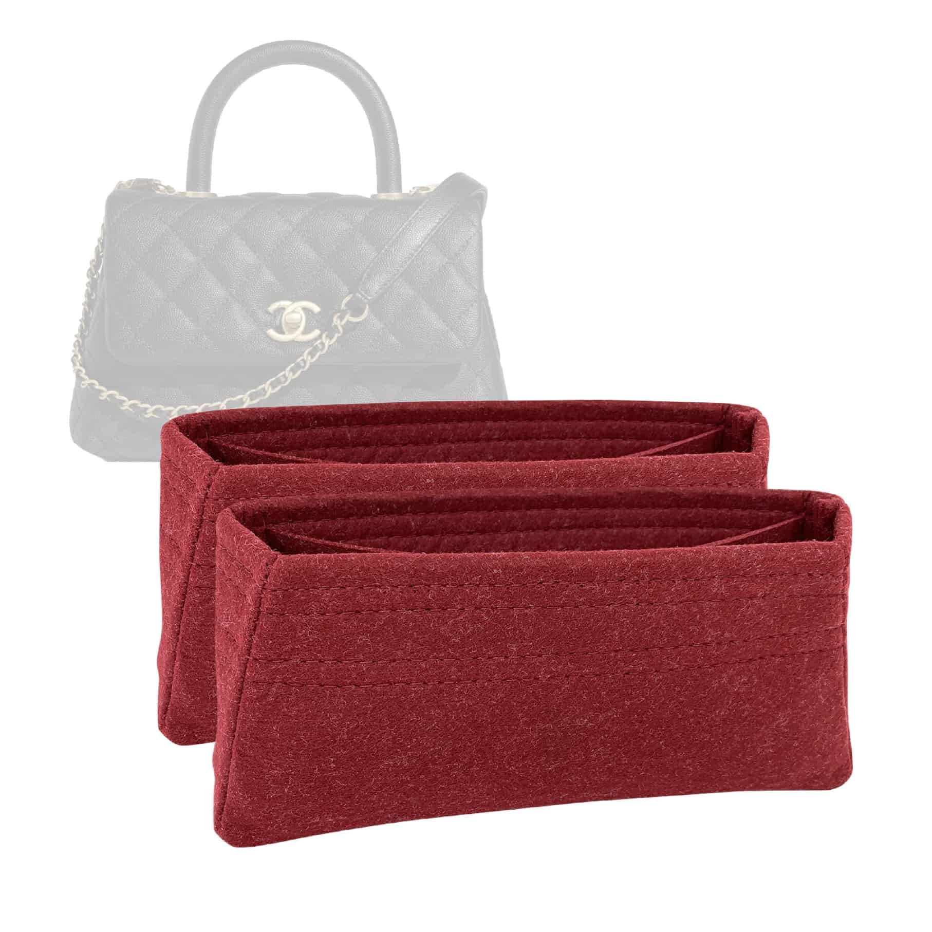 Bag Organizer for Chanel Coco Handle (Bag Length: 24cm/9.4″) (Set