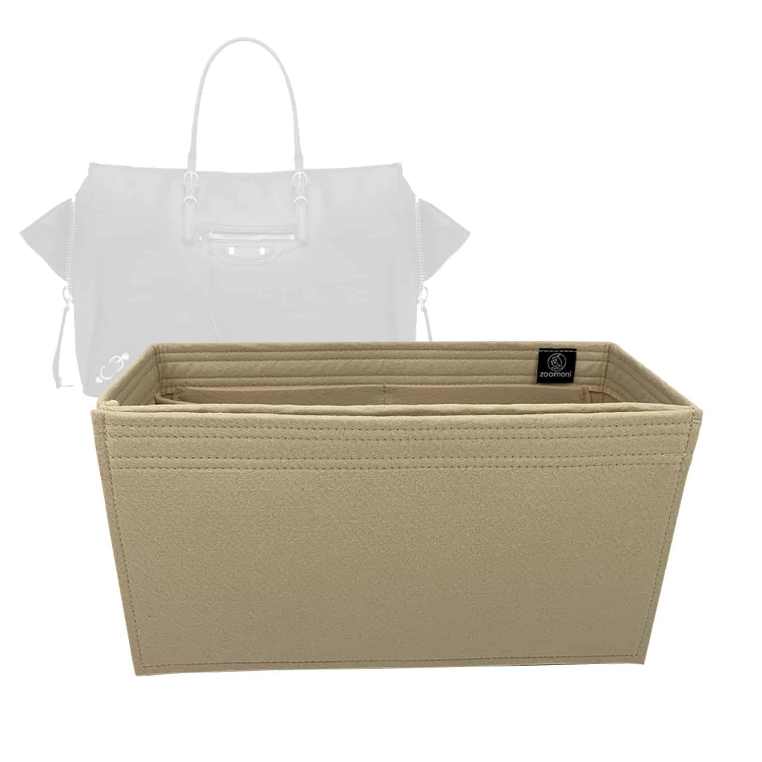  Zoomoni Premium Bag Organizer for Balenciaga Papier A4 Mini  (Handmade/20 Color Options) [Purse Organiser, Liner, Insert, Shaper] :  Handmade Products