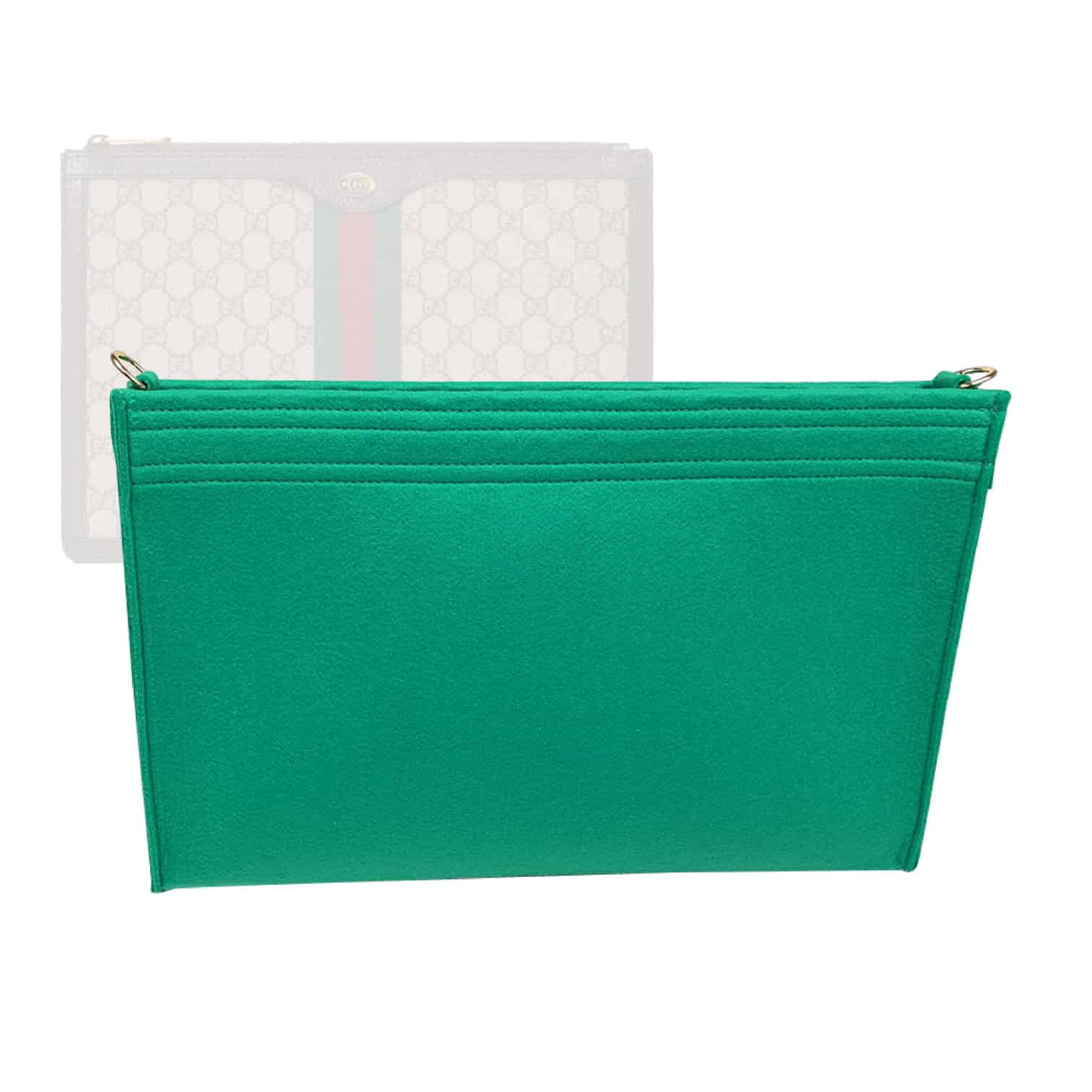 Daily Paper Clover Green Monogram Homea Bag | Sacs Unisex | Yoga Gembira