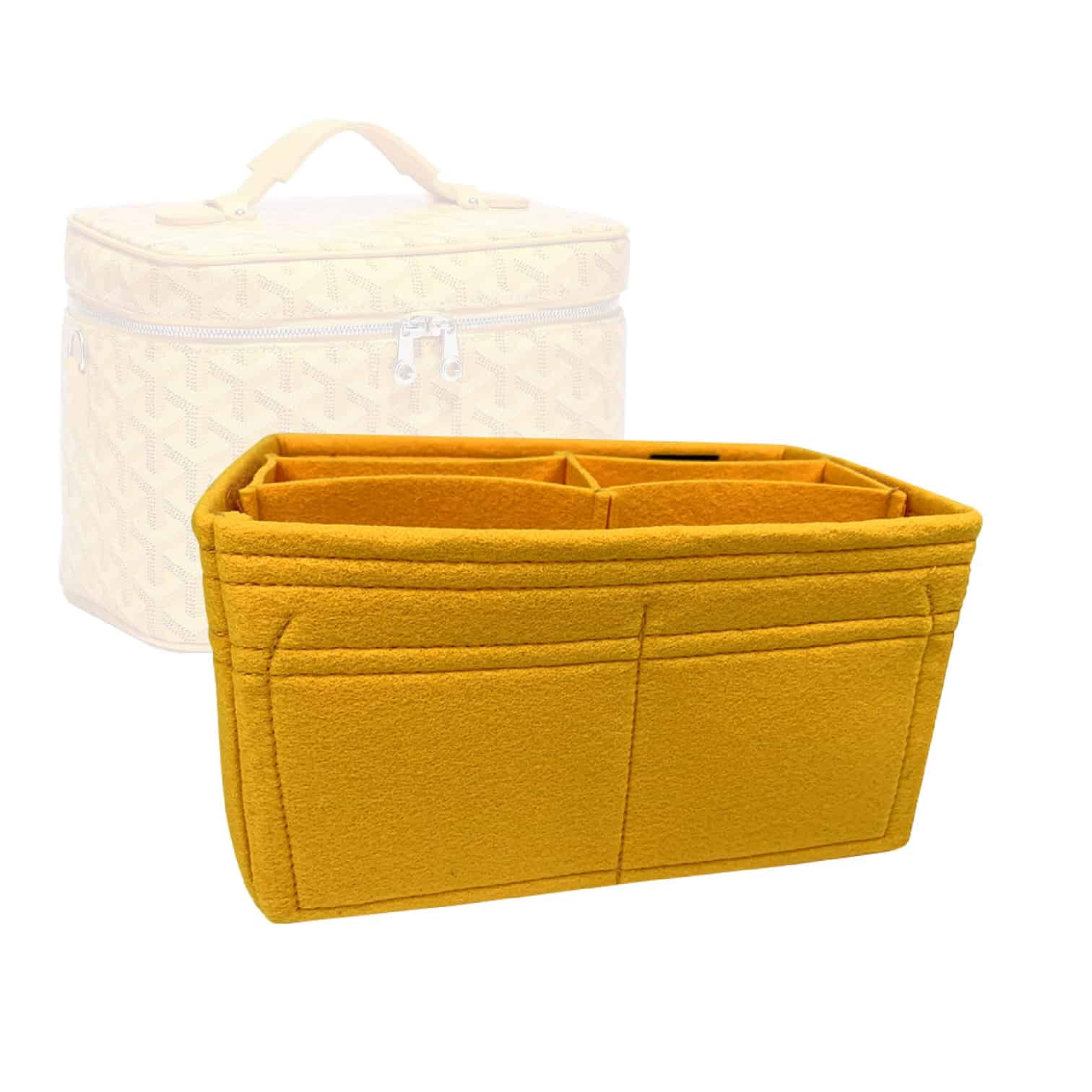  Zoomoni Premium Bag Organizer for Anjou Mini Bag (Handmade/20  Color Options) [Purse Organiser, Liner, Insert, Shaper] : Handmade Products